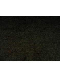 Kožešinový lem na kapuci a kabát – tmavé kaki s vlnou,...