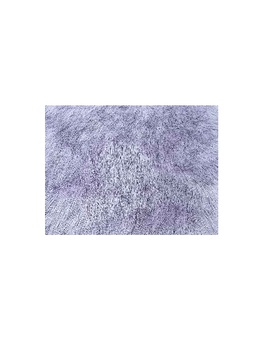 Kožešinový čtverec 48 × 48 cm – luxusní fialová...