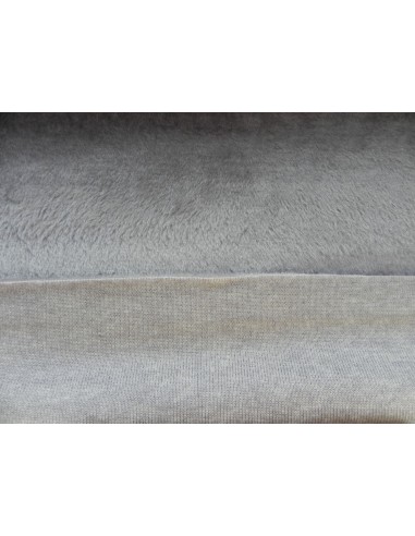 Plyšový čtverec 48 × 48 cm – šedý, hladký...