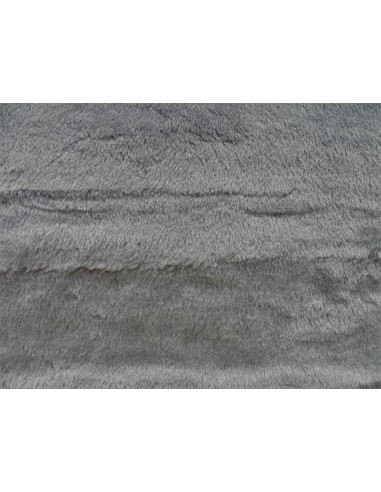 Plyšový čtverec 48 × 48 cm – šedý, hladký...
