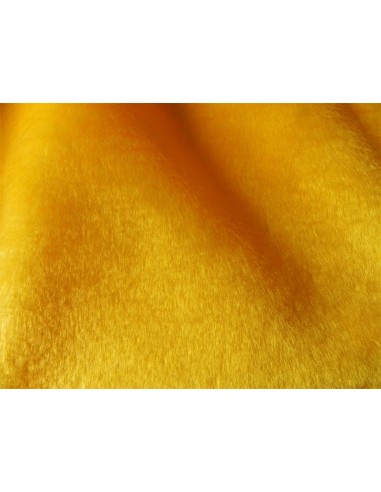 Plyšový čtverec 48 × 48 cm – žlutý, hladký...