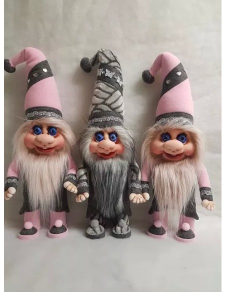 Balíček kožešin světlý mix – 4× cca 24 × 24 cm, jemné přírodní tóny a textury